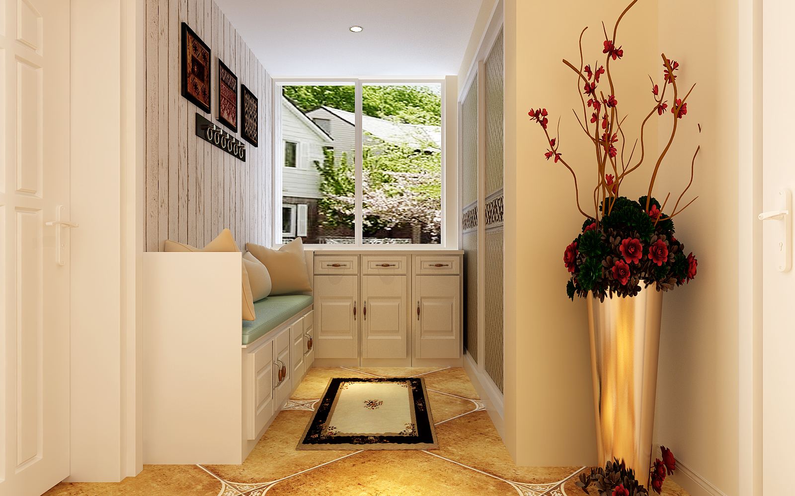 进门处放什么最吉利